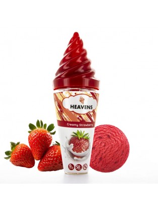Creamy Strawberry 50ml Heavens - Vape Maker